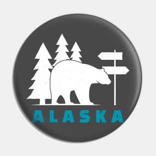 Alaska Bear Pin