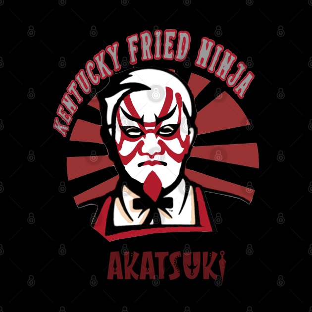 AKATSUKI NINJA FRIED by QinoDesign