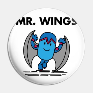 Mr. Wings Pin