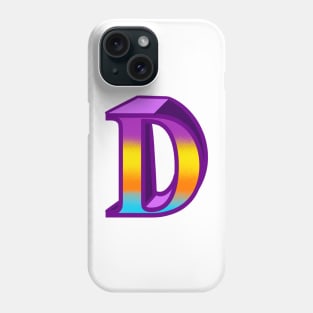 Top 10 best personalised gifts 2022  - Letter D ,personalised,personalized with pattern Phone Case