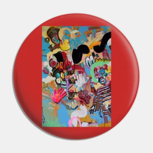 I Remembered I Loved You | Abstract GLORY Painting | Surreal Pop Art By Tyler Tilley Pin