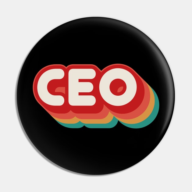 CEO Pin by n23tees