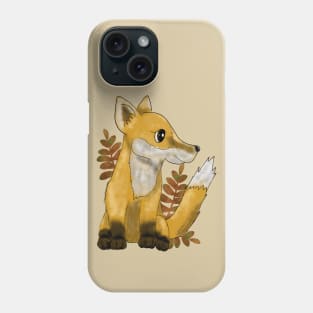 Cute autumn fox Phone Case