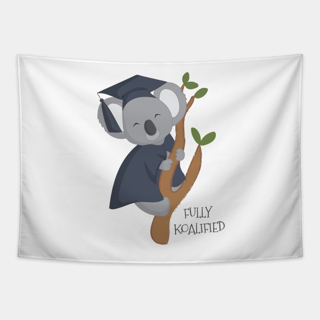 Fully koalified koala bear Tapestry by Dreamy Panda Designs