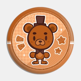 Five Nights at Freddy’s FNAF Freddy Chibi Pin