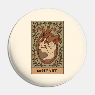 The Heart - Cats Tarot Pin