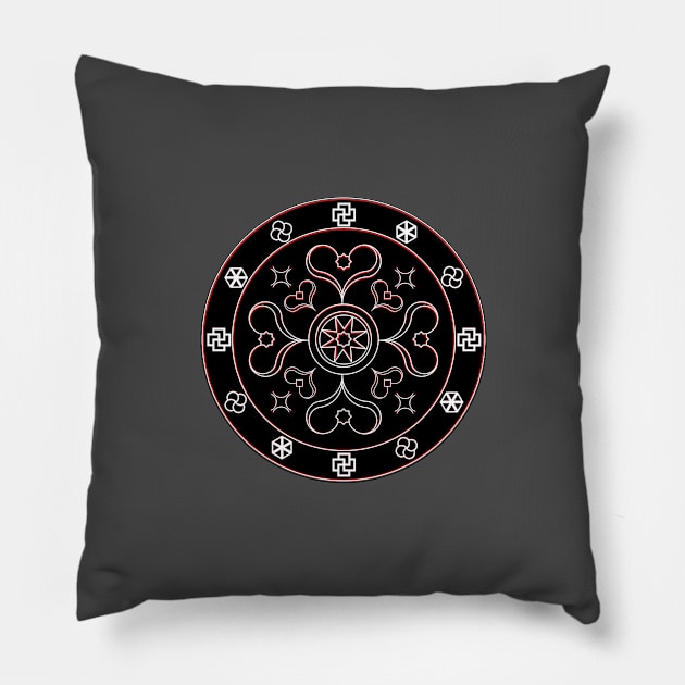 balance harmony design eastern philosophy abstraction Pillow by 4rpixs