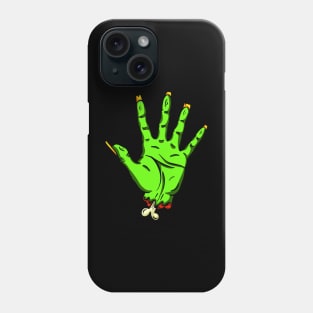 Zombie Undead Cut off Hand Hello Cartoon Phone Case