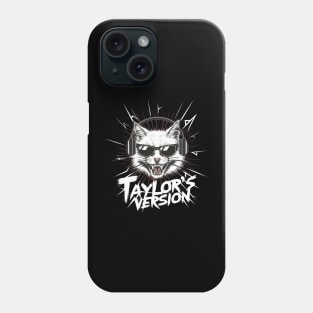 death metal taylors cat version Phone Case