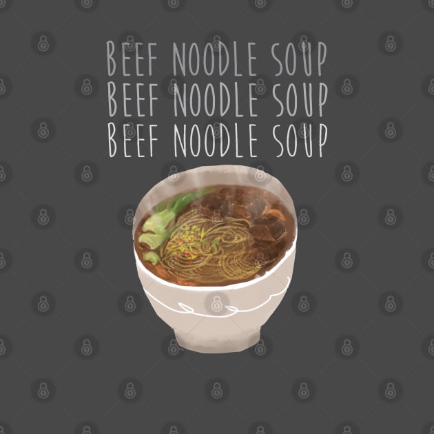 Beef Noodle Soup by christinechangart