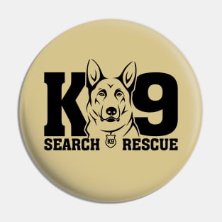 K9 Search Rescue Pin