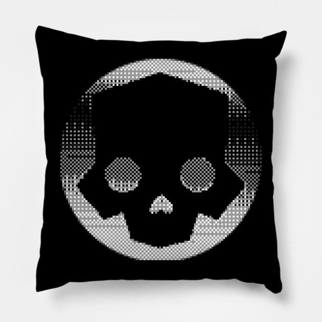 Helldivers gamer Pillow by Pixelwave