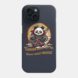Samurai Panda - Bold and Fierce Japanese Warrior Design Phone Case