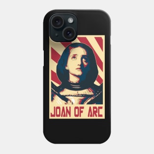 Joan Of Arc Jeanne D'Arc Retro Propaganda Phone Case