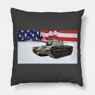 105mm Gun Tank M60 Pillow