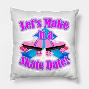 Make a Shate Date Epic Retro Cartoon Pillow