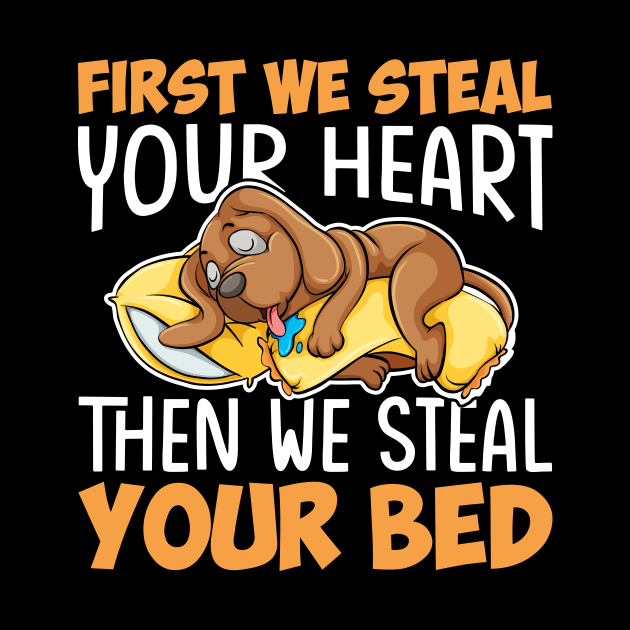 first we steal your heart then we steal your bed by TheDesignDepot