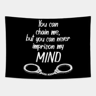 Mahatma Gandhi Quote Freedom Mind Inspiration Tapestry