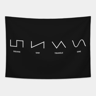 Synthesizer Audio Waveform Types Tapestry