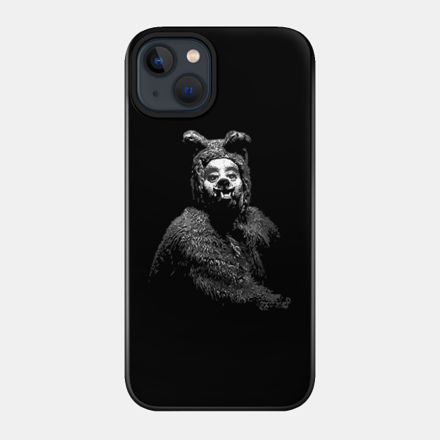 The Shining Creepy Bear Man Negative Space - The Shining - Phone Case