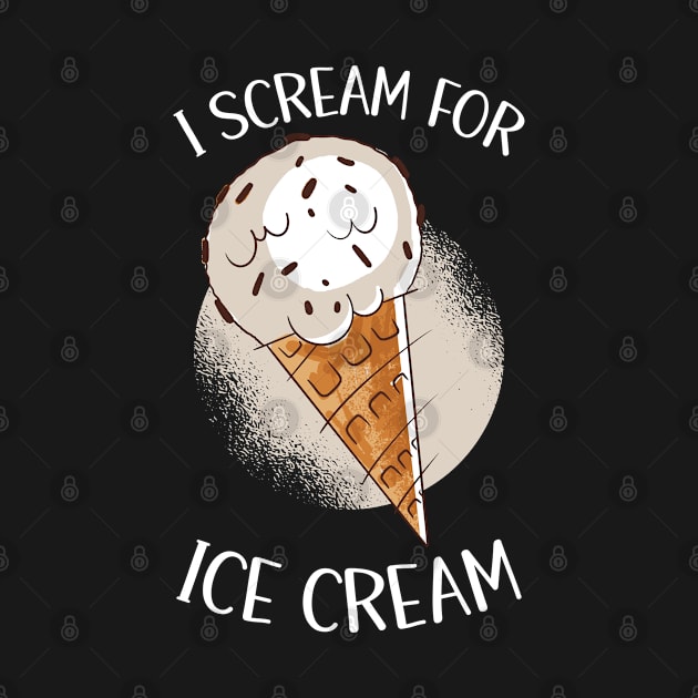 I Scream For Ice Cream by OnepixArt