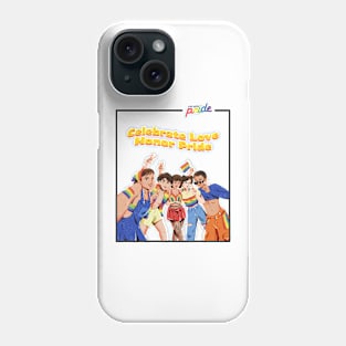 Celebrate Love, Honor Pride Phone Case