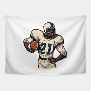 American Gridiron Football Player Tapestry