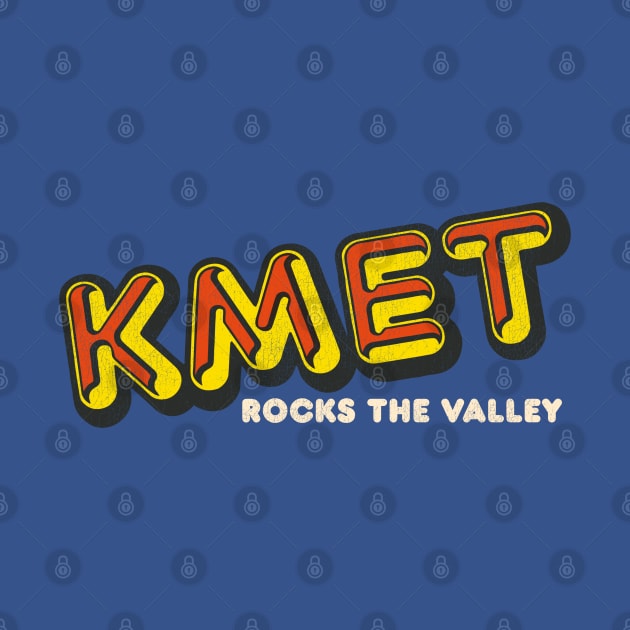 KMET Rocks the Valley Retro Defunct LA Radio Station by darklordpug