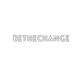 Be The Change Black T-Shirt