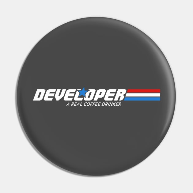 DEVELOPER - A REAL COFFEE DRINKER Pin by officegeekshop