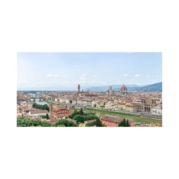 Florence panoramic view by TDArtShop