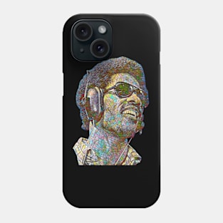 Stevie Wonder Wonderful Mosaic Phone Case