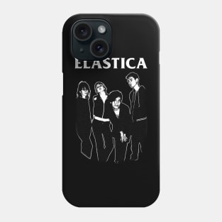 Elastica - Engraving Style Phone Case