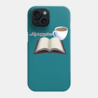 Coffee and a book Phone Case