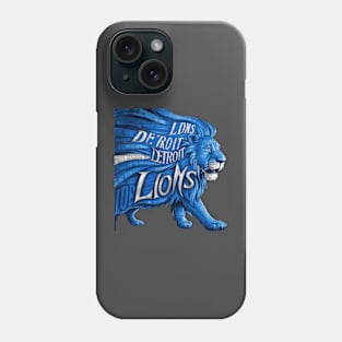 Detroit Lions Phone Case