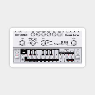 Roland TB-303 Bass Line Magnet