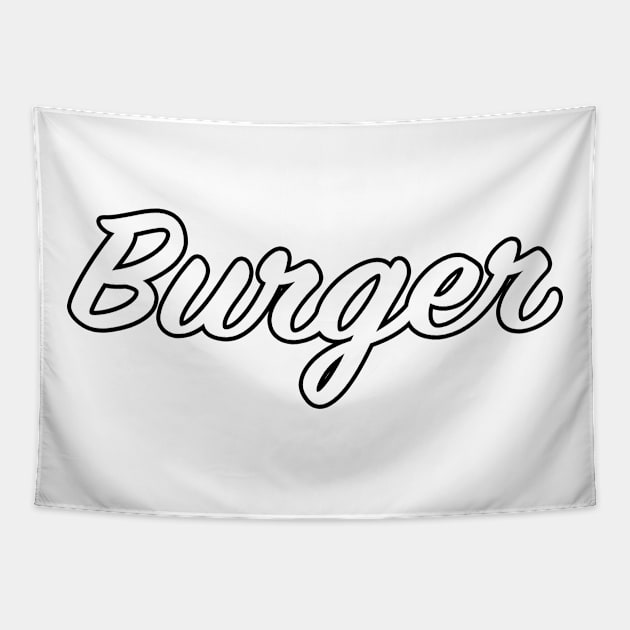 Burger Tapestry by lenn