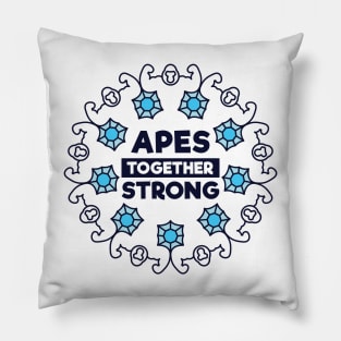 Apes Together Strong Diamond Pillow