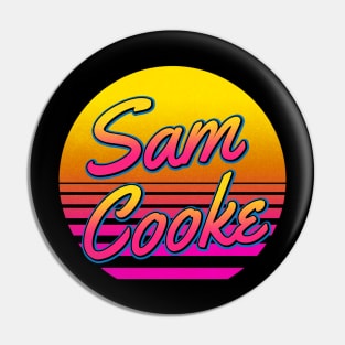 Sam Personalized Name Birthday Retro 80s Styled Gift Pin