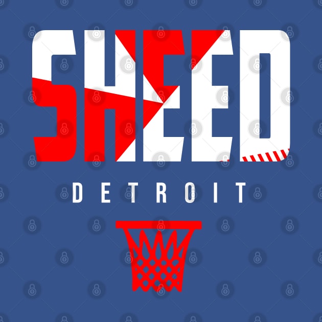 Sheed Detroit Basketball by funandgames