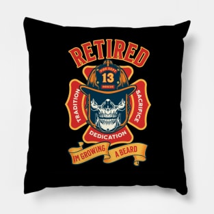 Retired Firefighter?  Time To Grow A Beard Pillow