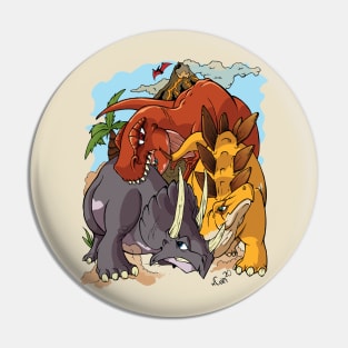 Cretaceous Crack Down! Pin