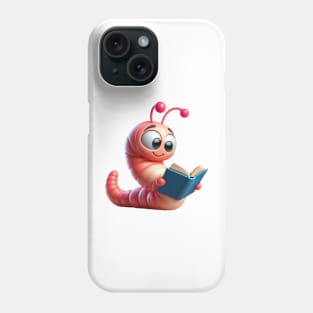 Cute Bookworm Phone Case