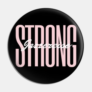 Jazzercise Strong Pin