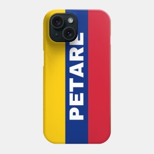Petare City in Venezuelan Flag Colors Phone Case