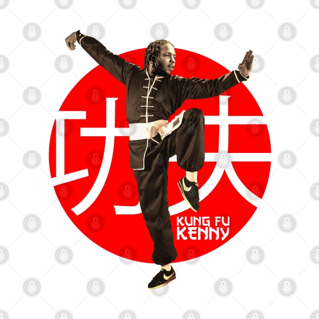 Kung Fu Kenny Shirt Kendrick T-Shirt by HipHopTees