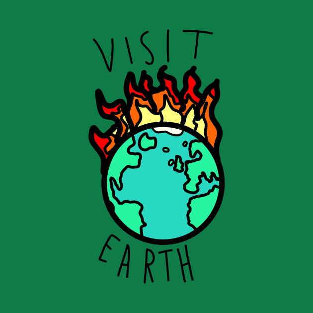 Visit Earth by Dwarf's forge