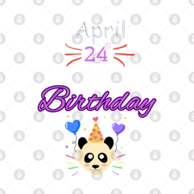 april 24 st is my birthday by Oasis Designs