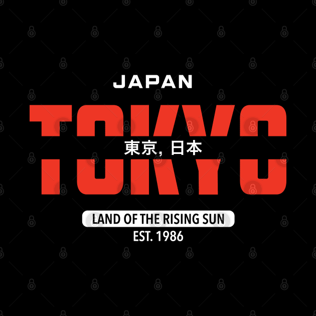 Tokyo Japan Land of the rising sun established in 1986 by ActivLife