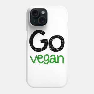 Go Vegan Phone Case